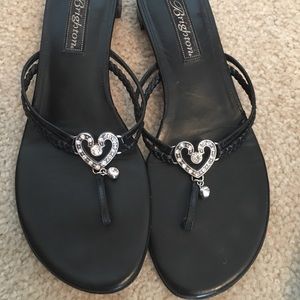 Brighton Heart Flip Flops